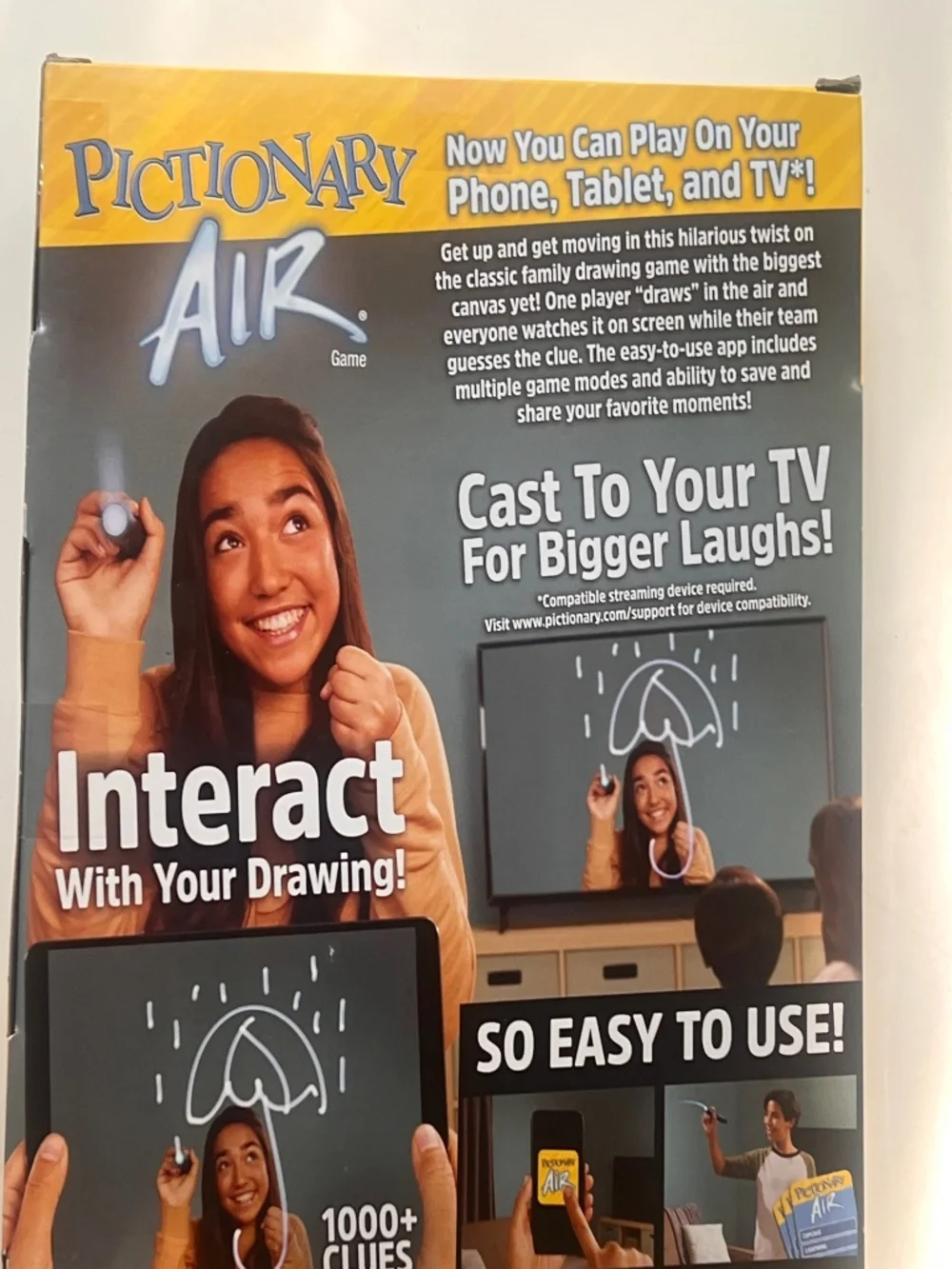 Mattel Games Pictionary Air Updated Classic Family Fun Game
